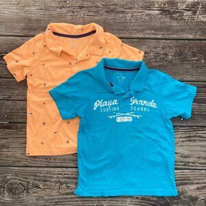 The Children’s Place & Carter’s Polo Shirt Set, 4T – Surf & Nautical